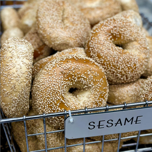 Sesame Bagels Bagels